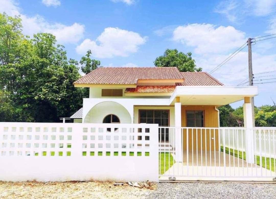 บ้านเดี่ยวนอกโครงการสไตล์มินิมอล